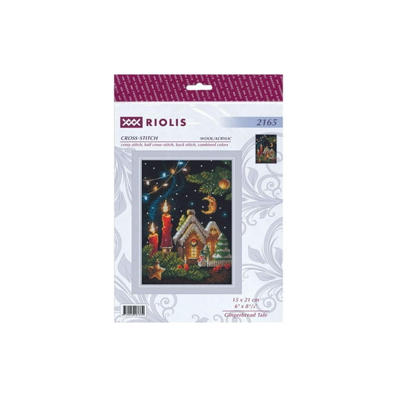 Riolis Cross Stitch Kit Gingerbread Tale