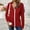 48#Red, variant on Ftwytp Womens Long Hoodies Zip Up Plain Hoodie Long Sleeves Fleece Longline Hoodie Sweatshirts Casual Loose Hooded Coat Zipper Plus Size Tops Pullover Jacket with Pockets