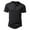 Black, variant on T Shirts for Men Henley Neck Short Sleeve Solid Color Slim Fit Summer Casual Loose Mens T Shirts
