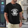 thumbnail image 4 of Disappointments All of You - Jesus Playful Men's Cotton Short Sleeve HD Print Tee for Casual T-Shirt Crew Neck Top Black M, 4 of 7