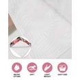 thumbnail image 6 of Red Flamingo Kitchen Dish Towels for Drying Dishes Set of 4, Summer Tropical Plants Leaves Botanical Black Waffle Weave Microfiber Hand Tea Bathroom Towels Quick Dry & Absorbent Towel 12x12, 6 of 7