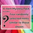 thumbnail image 2 of ToBeInStyle Women's Pack of 4 Randomly Assorted Short Sleeve T-Shirts - Large, 2 of 9