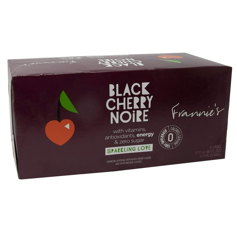 Frannie's Diet Soda: Zero Calorie, Sugar & Aspertame Free, Black