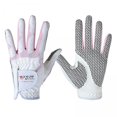 thumbnail image 1 of 2x guantes para golf para mujer Guantes deportivos antideslizantes con puños elásticos frescos y cómodos variada para que, 1 of 8