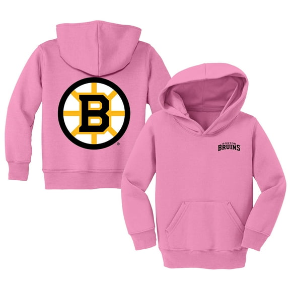 Toddler Chad & Jake Pink Boston Bruins Pullover Hoodie