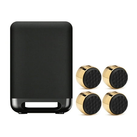UPC: 0196271213048 | Sony SASW5 300W Wireless Subwoofer with Knox Gear Subwoofer Isolation Feet