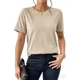 thumbnail image 5 of Pack 3 Playeras Deportivas Mujer Cuello Redondo,Black Khaki Pink,L, 5 of 7