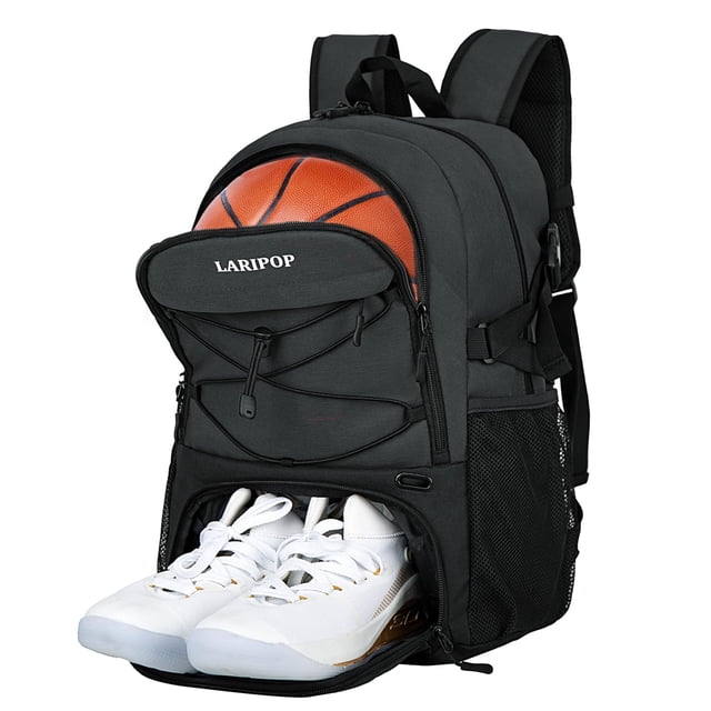 Mochila de baloncesto LARIPOP para niños y niñas, regalos para hombres
