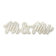 Gold Mr. & Mrs. Sweetheart Table Sign