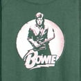 thumbnail image 3 of David Bowie - Bowie Distressed Circle - Women's Lightweight French Terry Long Sleeve Shirt, 3 of 5