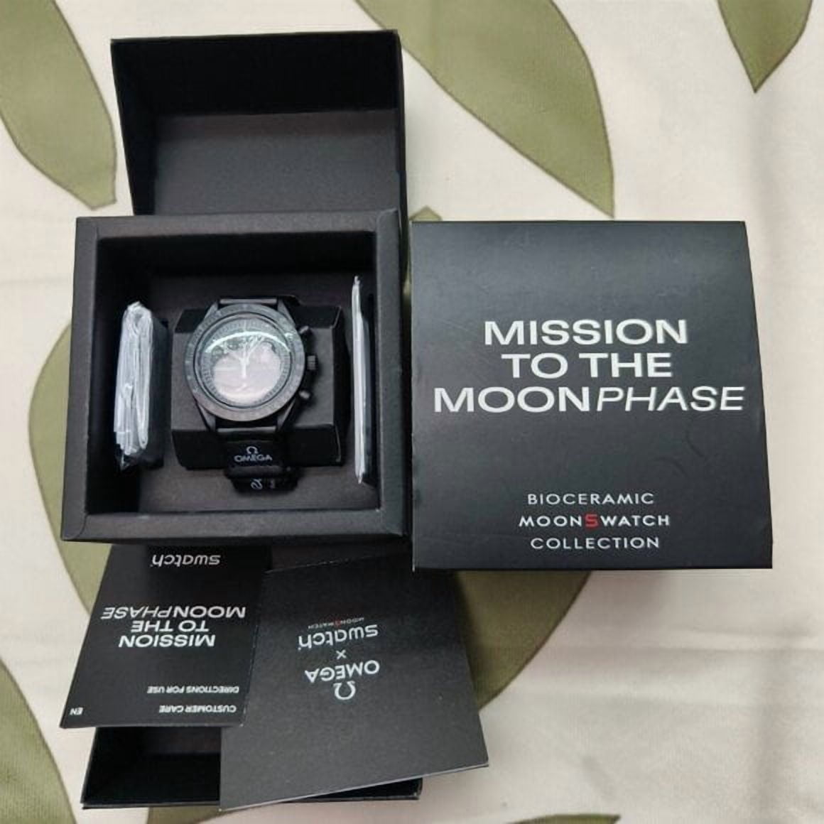 Swatch x Omega Moonswatch Moonphase Black Watch brand new - Walmart.ca