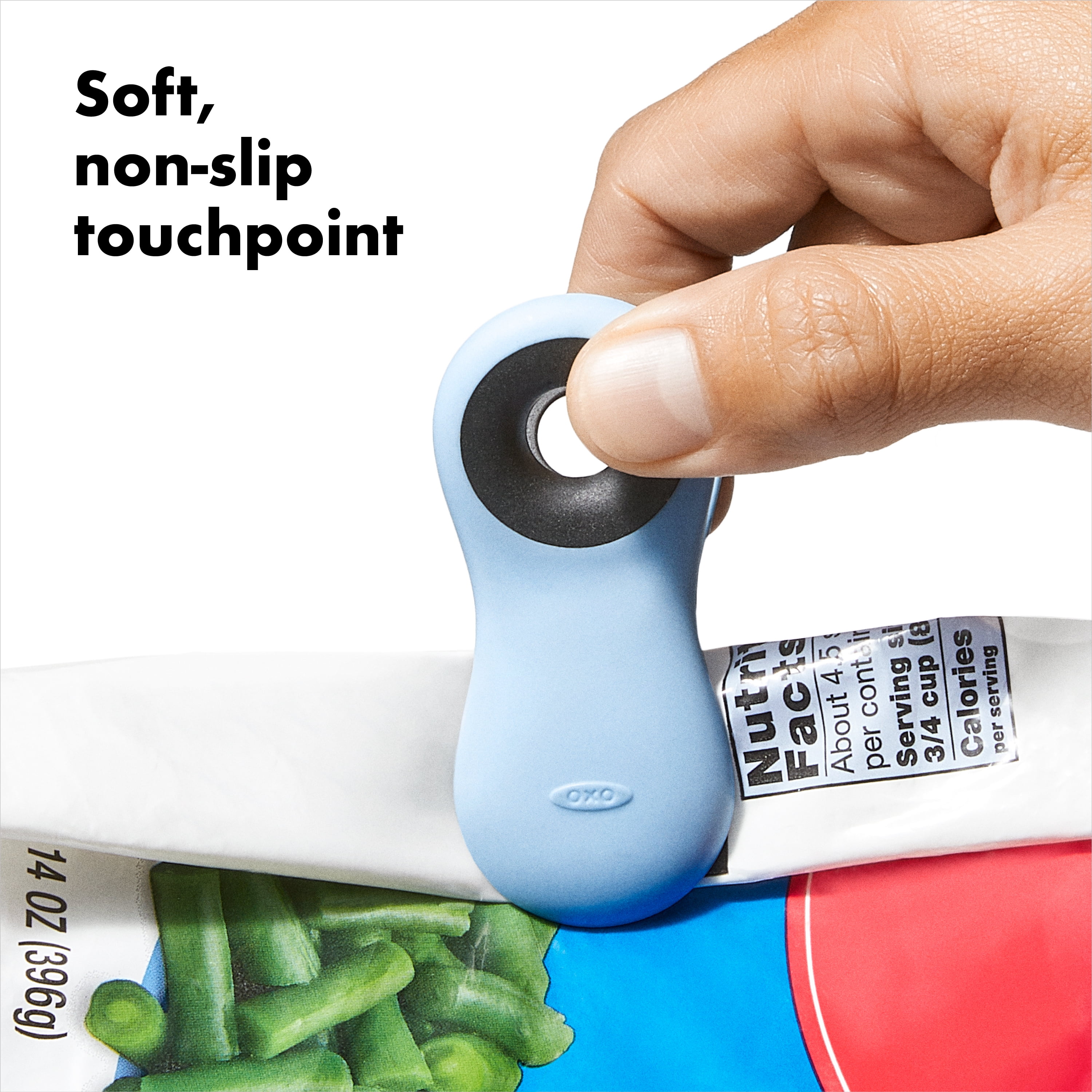 (2 pack) OXO Softworks Magnetic All-Purpose Plastic Clips, 4 Pack