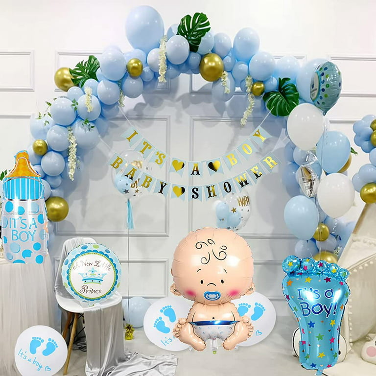 Ballon baby girl rose - Décoration pour baby shower fille