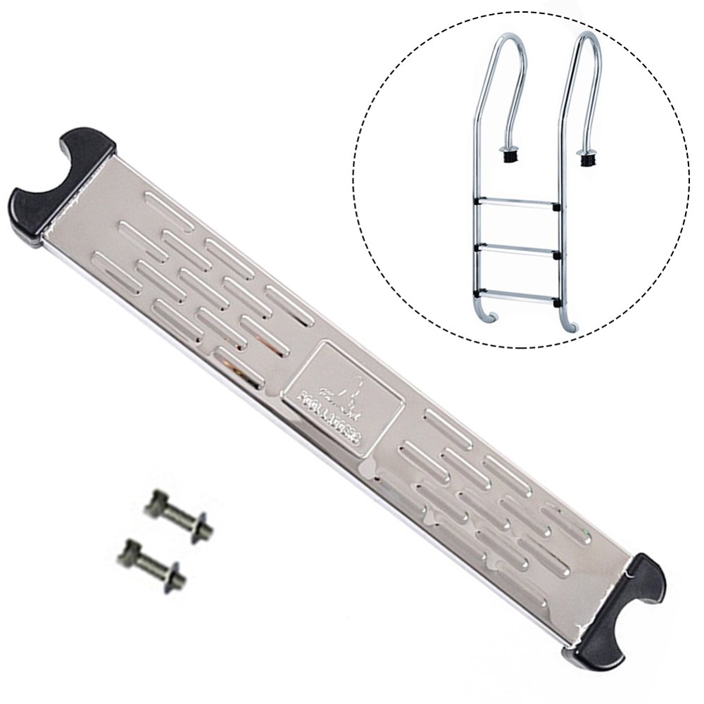 Swimming Pool Ladder Rung Steps Stainless Steel Replacement Anti Slip