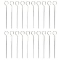 thumbnail image 1 of LEEYNEER Brochettes pour Dinde, Brochettes de Barbecue, Brochettes en Acier Inoxydable, 50 Pcs, Agrafes de Rôtissage, Bouchers, Agrafes de Viande, Cuisson, Rôti pour Poulet, Rôtis, Fournitures, 1 of 6