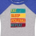thumbnail image 4 of Inktastic Eat Sleep Pickleball Repeat Boys or Girls Baby Bodysuit, 4 of 5
