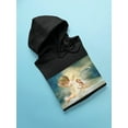 thumbnail image 3 of Pastell Beloved Hoodie Womens -Charlotte Bird Designs, Female Casual Fit, 3 of 4