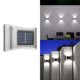 thumbnail image 1 of Fiudx Energía Solar En Jardín En Diseño Modernidad, Pared Acero Inoxidable Duradera, Diodos Emisores de Luz, Interiores y Exteriores, Decoración Del Hogar, Fácil Instalación, Incluye Accesorios., 1 of 7