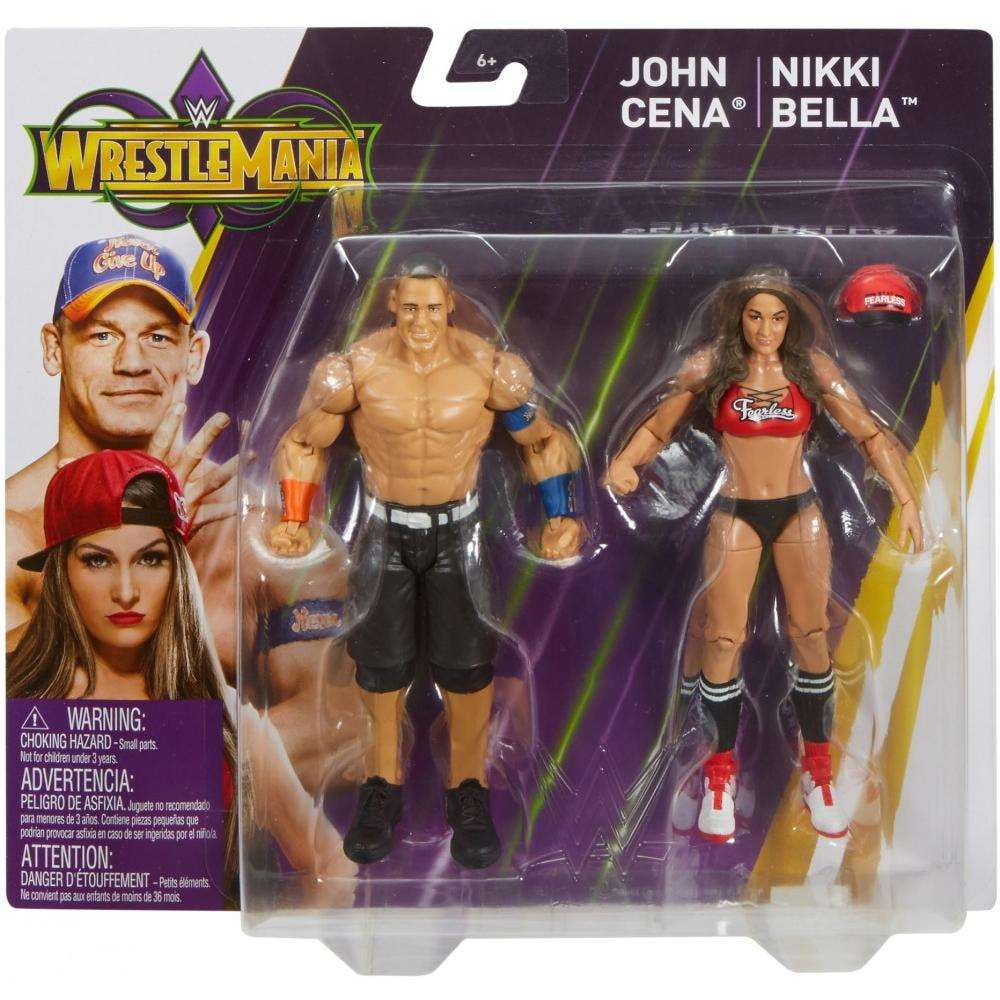 john cena and nikki bella toys