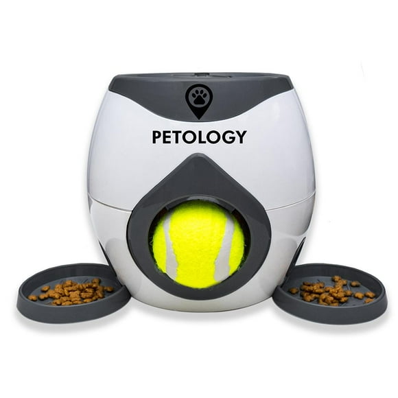 Lanza pelotas automático dispensador para perro Petology