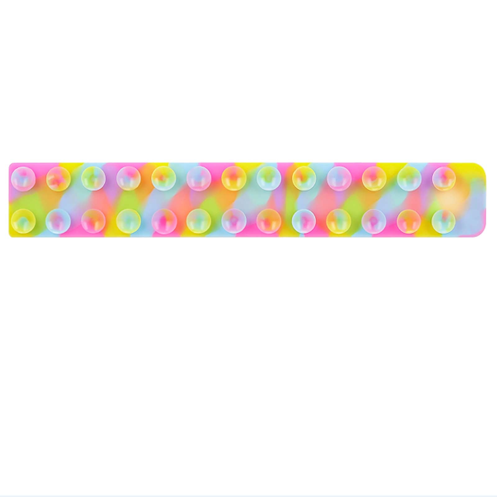 Asdomo Puzzle Silicone Suction Cup Pop It Fidget Brain Game Toy For Child  10in - Walmart.com