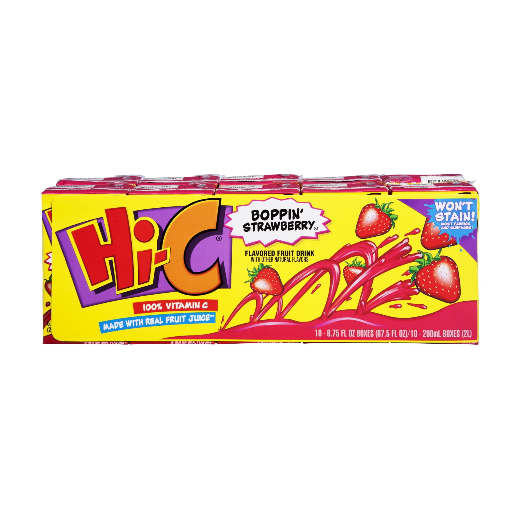Coca Cola Hi C Fruit Drink, 10 ea