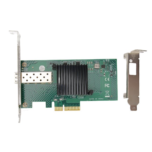 Tarjeta de red PCIe 10000Mbps PCI Express X4 5.0GT/s SFP LC adaptador de servidor Gigabit de fibra óptica para servidor Win