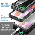 thumbnail image 5 of KOMI for Google Pixel 9 Pro XL Case Waterproof, Clear Water Proof Shockproof Dustproof Snowproof Full Body Rugged Transparent Underwater Phone Cover Built-in Screen Protector, 5 of 5