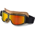thumbnail image 1 of LILSIS Motorcycle Goggles Vintage Motorcycle Goggles Aviator Pilot Scooter Goggles, 1 of 6