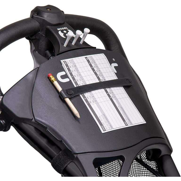 Clicgear Model 8+ 4-Wheel Golf Push Cart (Black)