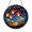 Acrylic 3.5 Inch, variant on Night Sky Lantern Landscape Stained Glass Style Suncatcher Window Hanging, Floating Lantern Starry Sky Decorative Window Panel, Scenic Cloud Glass Style Art Decor, Fantasy Theme Window Ornament