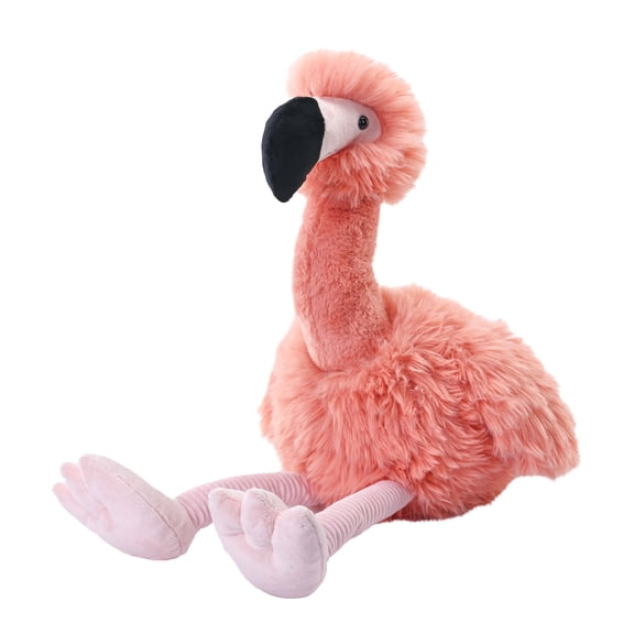 Wild Republic Snuggleluvs, Flamingo, Stuffed Animal, 15 inches, Gift for Kids, Plush Toy, Fill is Spun Recycled Water Bottles