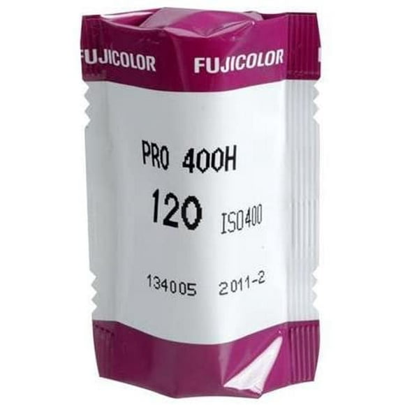 Fuji Film Fujicolor Pro 400H Color Negative Film, ISO 400, 120 Size USA