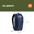 thumbnail image 5 of Ozark Trail 10L Adult/Teen Polyester Daypack Backpack, Navy, 5 of 12
