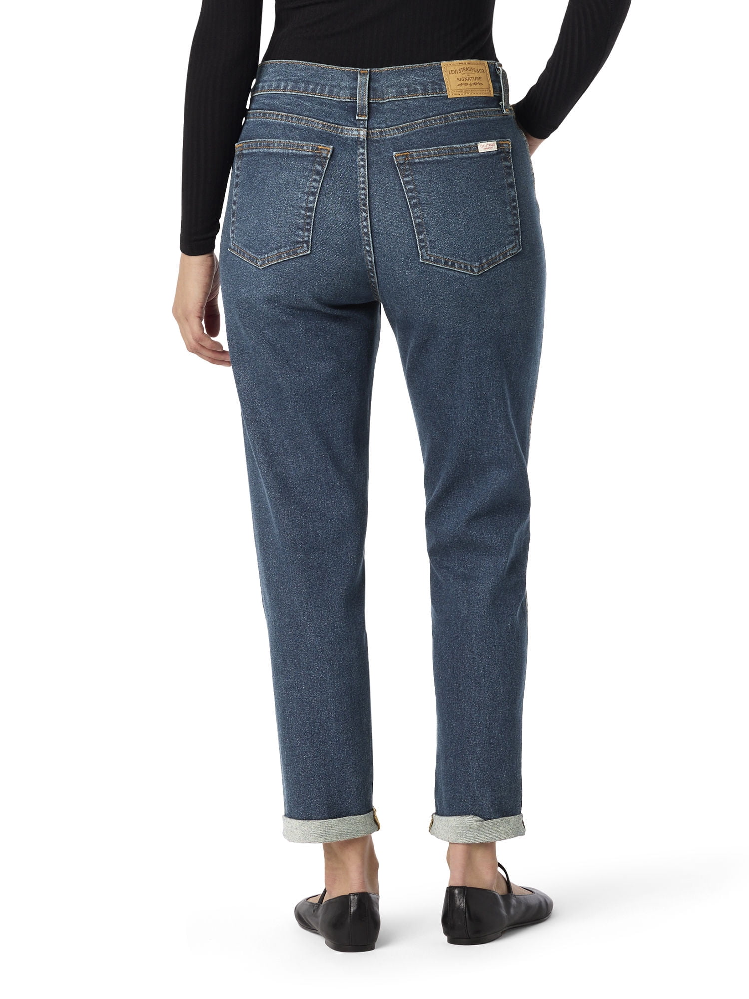 Levi Strauss Signature Women's and Women's Plus Vintage Boyfriend Jeans