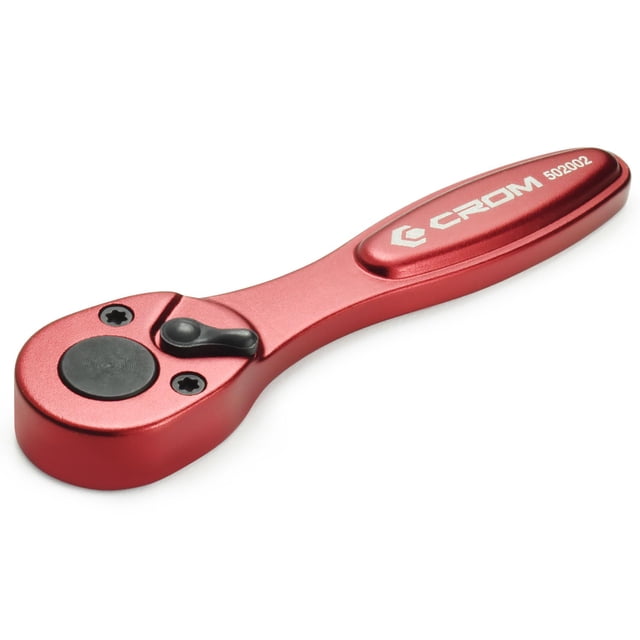 Destornillador Mini Ratchet CROM de 1/4 pulgadas con broca hexagonal de 72 dientes