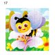 thumbnail image 2 of XM Culture - Juego de 24 piezas de rompecabezas con diseño de animales, tablero de densidad para entrenamiento de pensamiento lógico, juguete ensamblado, regalo de cumpleaños, 2 of 8