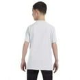 thumbnail image 2 of Gildan 3 Pack Youth Boys Heavy Cotton Ash Grey T-Shirt, XS, 2 of 3