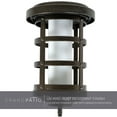 thumbnail image 5 of Grand Patio Heavy Duty Solar Torch LED Lights 4-Pack, Auto on/off, Waterproof, Pathway Decoration Lighting for Patio Garden Yard, Antique Bronze, 5 of 9