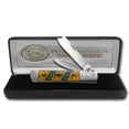 thumbnail image 4 of Case xx Knives Razor Jack Diamond Series 1/500 Butter Rum Corelon, Blue Luster & Black Pearl Corelon Stainless Pocket Knife, 4 of 4