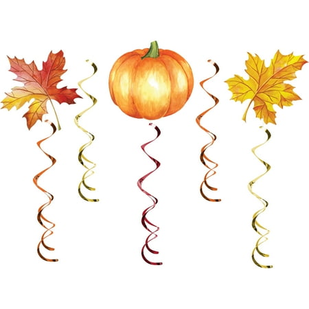 Way to Celebrate Thanksgiving Dizzy Dangler Décor, 5 ct