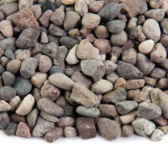 Landscape Rock & Pea Gravel, Decorative Garden Stones for Landscaping 3/8"