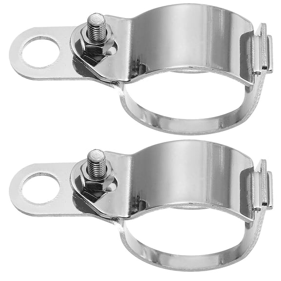 RENACLIPY Motorcycle Turn Signal Bracket Clamp Fork Mount, 2 Pieces Universal Fit for Most Bikes