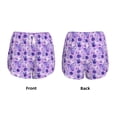 thumbnail image 5 of Fotbe Violet Womens High Waist Running Shorts Athletic Workout Quick Dry Shorts for Women with Pockets Gym Yoga Summer Shorts-Small, 5 of 9