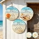 thumbnail image 5 of Beach Themed Ornaments Signs Party Decorations Porch Signs Wooden Decorative Hangings, 5 of 6