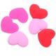 thumbnail image 2 of 6 piezas de silicona tenis de tenis amortiguadores de vibración de la forma del corazón amortiguadores de silicona, 2 of 7