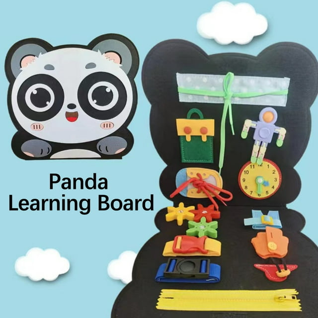 Toddler Animals Busy Board,learning Board,Early Education Life