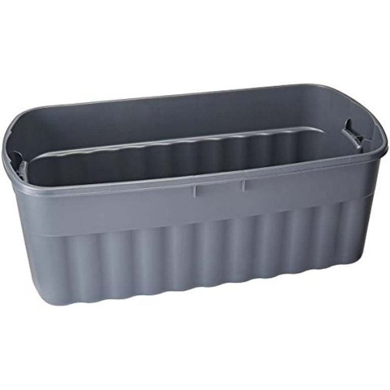 Rubbermaid RMRT50000 Roughneck Jumbo Storage Box, 50 Gallon, Dark Indigo  Metallic - Storage Containers - Cleaning