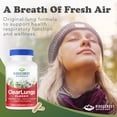 thumbnail image 5 of RidgeCrest Herbals ClearLungs Classic, Natural Lung and Nasal Daily Health Supplement for Bronchial, Respiratory, Immune, Sinus, and Mucus Wellness Support, Herbal Formula (60 Caps, 30 Serv), 5 of 7