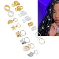 thumbnail image 1 of 140pcs Exquisitos Dudas de Cabello Cuentas Accesorios de Trenza de Moda para Fiestas Bodas, 1 of 7